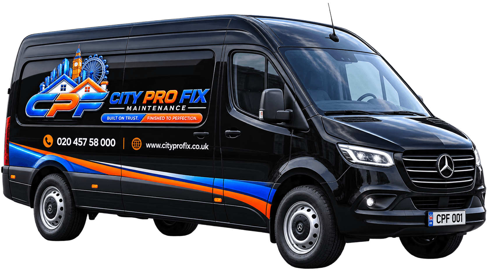City Pro Fix emergency response van